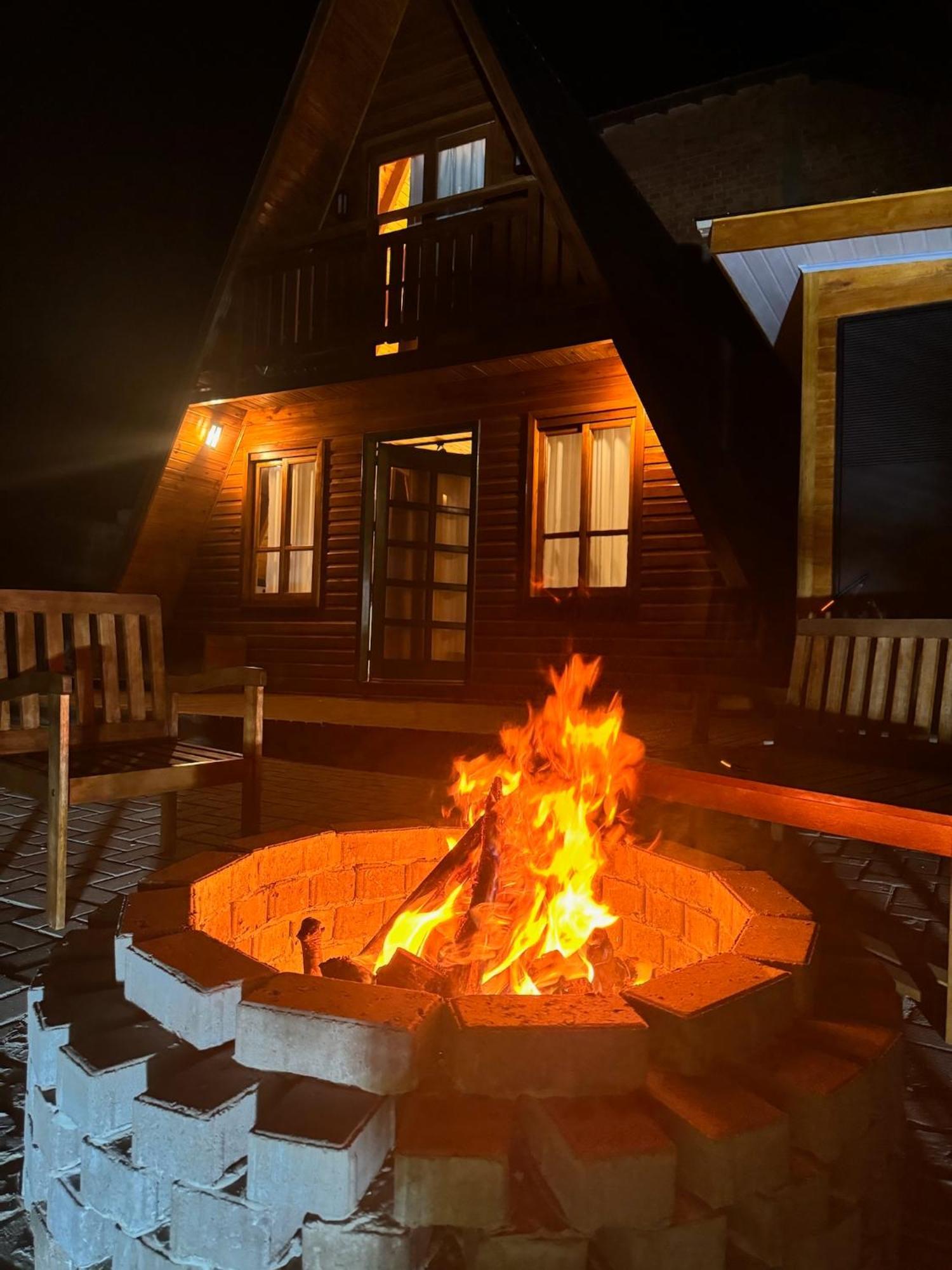 Chale Seiva Da Terra Villa Pinto Bandeira Buitenkant foto